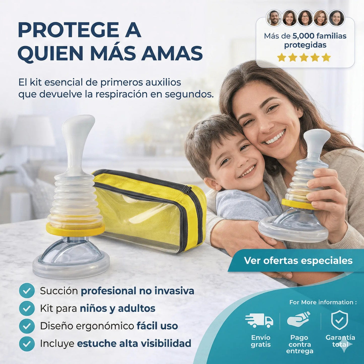 KIT ANTIASFIXIA Cuida a quien más Amas!