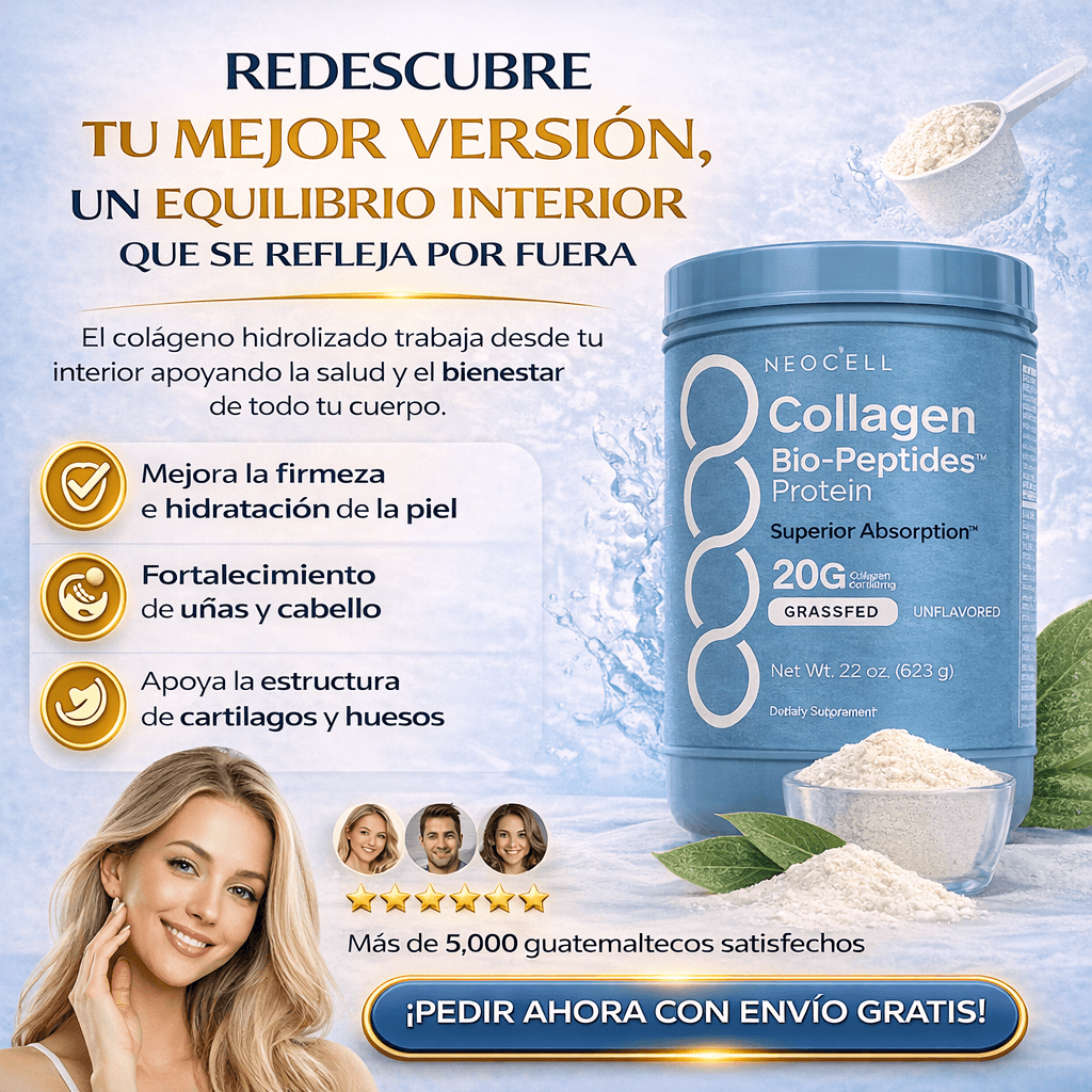 COLLAGEN NEOCELL® Restauración Total Que Sí Funciona.